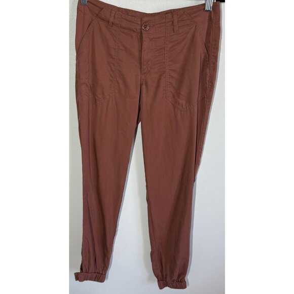 JOLT Juniors Mauve Jogger Pants Size 3/26 Tencel Pockets Earthy Casual - Picture 1 of 14